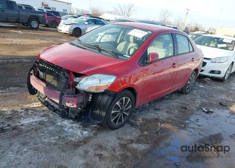 2009 Toyota Yaris z USA, uszkodzony, nr VIN JTDBT903894048785